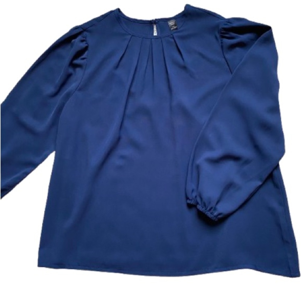 Women’s SHEIN Curve Navy Blue Blouse